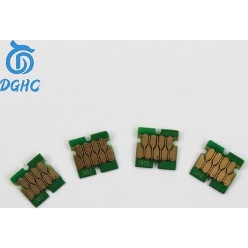 4color/lot T7411-T7414 ink cartridge one time chip for Epson SureColor F6000 F7000 F9000 F6070 F7070 F9070 printer BK C M Y