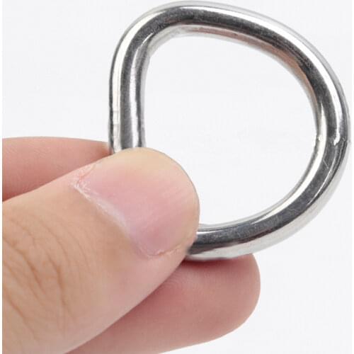 10pcs D ring Silver D-Rings Webbing Strapping Bags Handbag Hardware Buckles Garment Clothes pet DIY Accessories