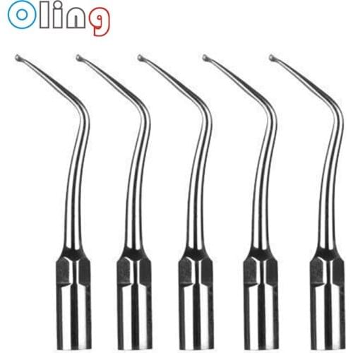 5PCS Dental Ultrasonic Scaler Scaling Tips SB3 Dental Scaler Cavity Preparation Tip Fit EMS/WOODPECKER SB3*5 Dental Scaler Tips