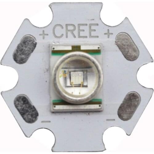 5PCS Cree XLamp XRE XR-E Q5 1W 3W Blue LED Light Emitter Bulb 470-475NM mounted on 16mm Or 20mm PCB