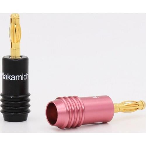 8PCS High Performance Gold Plated Audio Grade Banana Connector