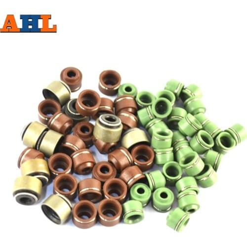 AHL16PCS Motorcycle 100% Brand New Spiracle Valve Stem Oil Seal For Kawasaki ZZR400 1990-1994