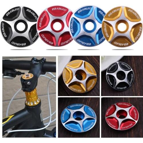 Aluminum Threadless Road MTB Bike Bicycle Stem Headset Top Cap Cover