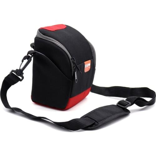 Black Camera Cover Bag for Panasonic LX10 LX7 LX100 LUMIX DMC-GF2 GF3 GF5 GF6 GF7 GX1 GX7 GX80 GX85 GF7 Waterproof Case + Strap