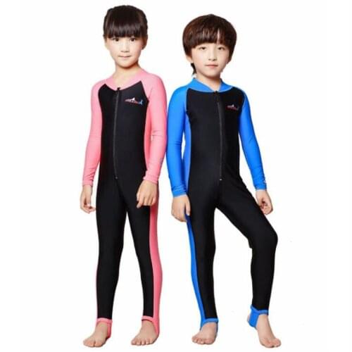 Children / Kids Lycra UV Sun Protection FULL Body Swimwear Stinger Suit Jump Suit for Boys or Girls