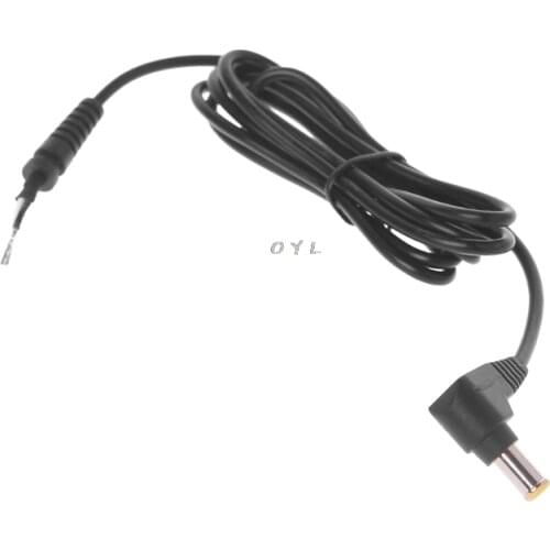 DC Power Adapter Cable L Shaped Pure Copper Plug With Pin For Samsung Laptop