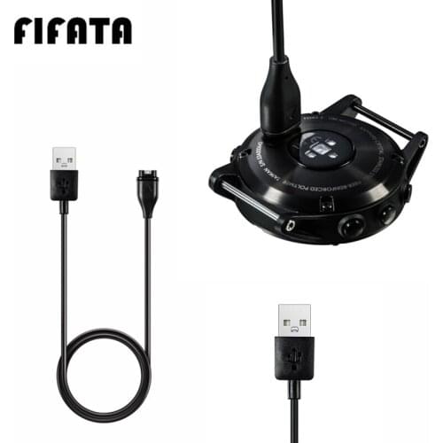 FIFATA 1M USB Fast Charging Data Cable Power Cable Charger Wire For Garmin Fenix 5 5S 5X 6 6S 6X Forerunner 245 Vivoactive 3 4
