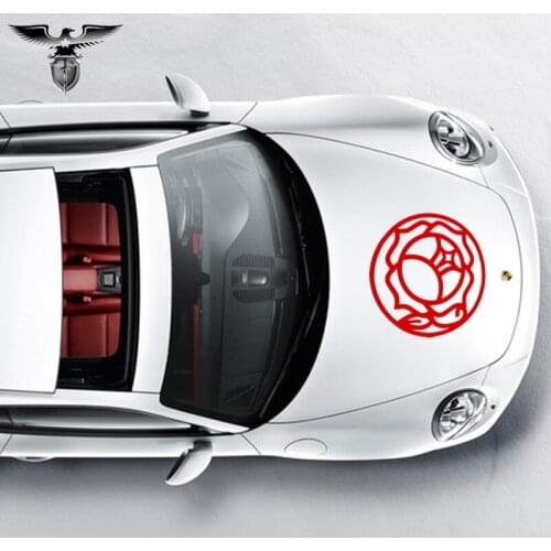 EmpireYing 3 Size 8 Colors Romantic Inspirational Revolutionary Girl Utena Rose Car Sticker Kayak Laptop Decor Vinyl Decal Gifts