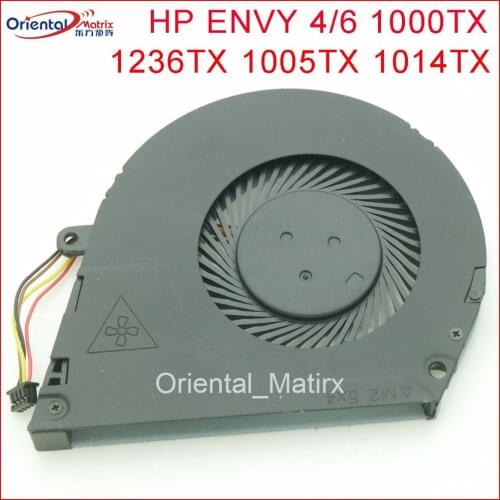 Free Shipping Brand NEW DC5V 0.5A Fan Replacement For Hp ENVY 4/6 1000TX 1236TX 1005TX 1014TX 1218TU CPU Cooler Cooling Fan