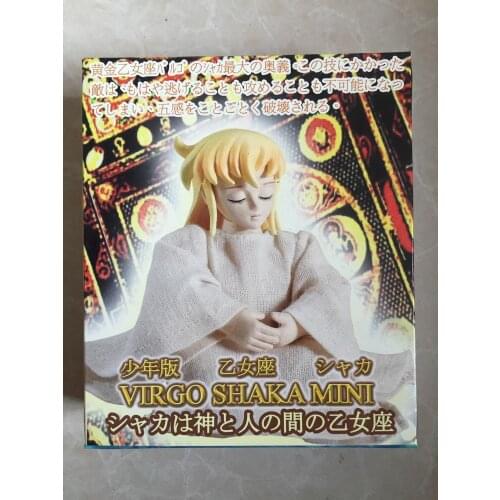 Original Hongkong Edition Saint Seiya Saint Cloth Virgo Young Training Shaka Action figure Toys Kids Dolls