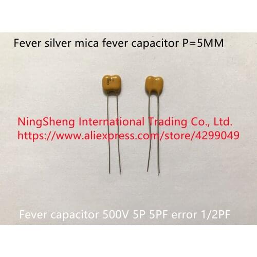 Original new 100% fever silver mica fever capacitor 500V 5P 5PF error 1/2PF (Inductor)