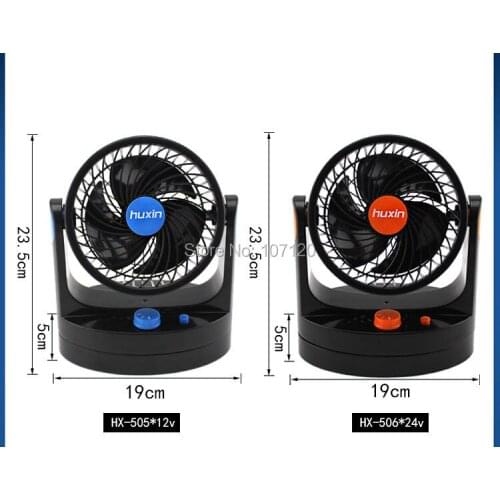 [SALE]NEW ARRIVAL 12V Portable Vehicle Auto Car Fan Queen HX-506-12v Oscillating Free Shipping