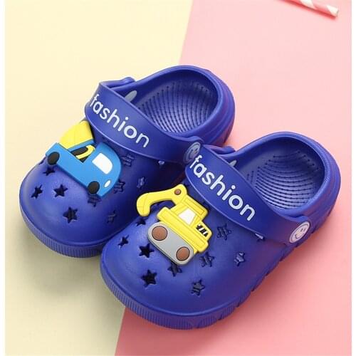 Lemonkid Cartoon Excavator Kids Boy Beach Sandals Slippers Shoes Toddler Baby Unisex Kids Girls Unicorn Non Slip Slipper Sandals
