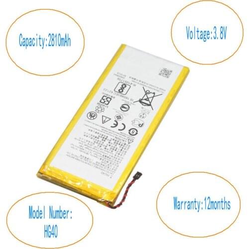 ISkyamS 10pcs/lot 2810mAh HG40 Replacement battery For Motorola Moto G5 Plus XT1685 XT1687 XT1681 XT1684 Batteries