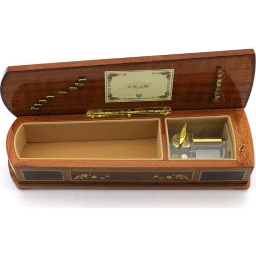 30-Tone Vintage Guzheng Music Box Movement Spin Mini Store Jewelry Case Creative Decoration Valentines Day Birthday Present