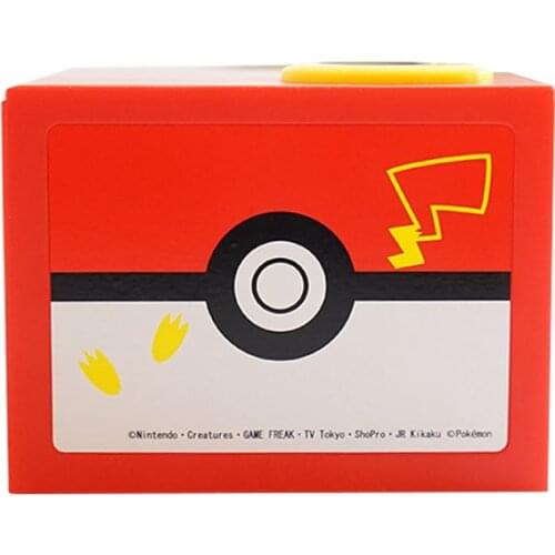Fun can sing Pokemon Pikachu Bank Anime Electronic Money Box Steal Coin Piggy Bank Money Safe Box Action Figure Banking Toys for