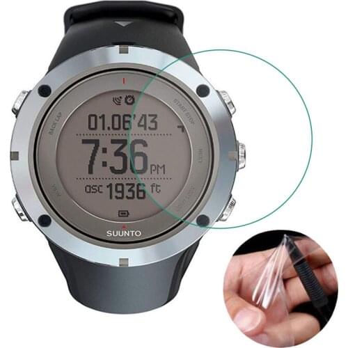 3pc TPU Soft Clear Protective Film Guard For Suunto Ambit 3 Peak Sport Watch Ambit3 Smartwatch Screen Protector Cover (Not Glass