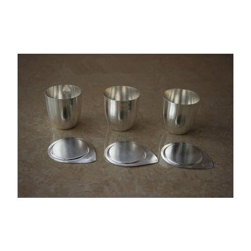 Iron crucible / 30ml / with lids