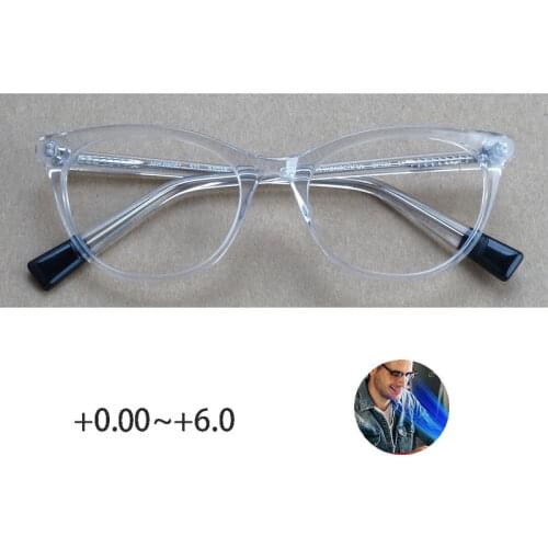 Women Cat Eye Computer Reading Glasses Gaming Blue Light Blocking Eyewear
