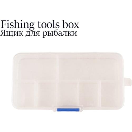 1 Piece Fishing Tools Box Fishing Accessories Coat Grid Adjustable Fishing Tackle Box High Quality Plastic Fishing Tools Tackle