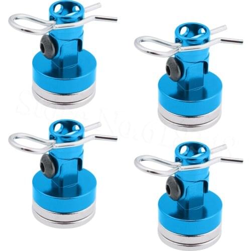 10Sets Magnetic Stealth Invisible Body Post Mount Contact Shell Column For RC Drift Car Shell HSP Sakura Redcat Tamiya Models