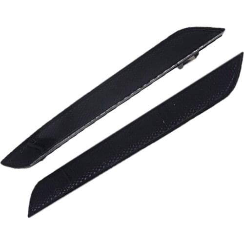 2pcs Side logo reflector Marker Lamps Parts Replacement Smoked Black High Quality