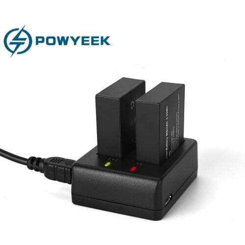 4Pcs 3.7V Li-ion Battery 900mAh Camera Battery For EKEN H9 H9R H3R H8R H8PRO H8 SJ4000 SJ5000 M10 Action Camera Batteria