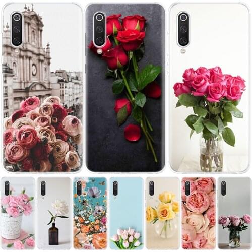 Pink Flower Peony On The Vase Pattern Phone Case for Xiaomi Redmi Note 10 9 9S 8T 8 7 8A 7 7A 6 6A 9A 9C S2 K20 K30 Pro Fashion