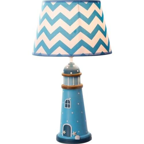Decoration Mediterranean styleTablem lamp in liveroom with led lamp