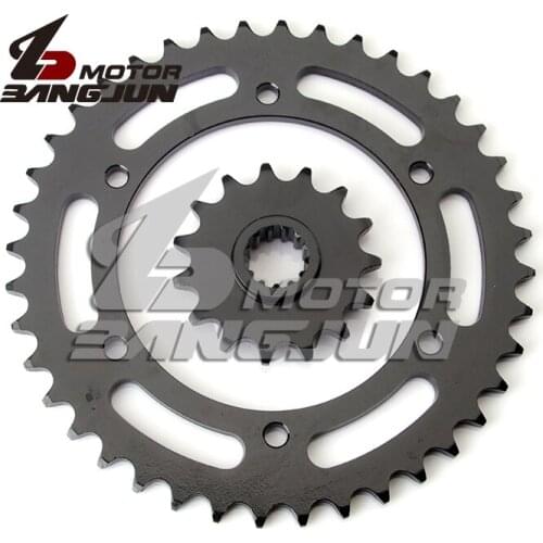 For VFR400 NC30 NC30V4 Wheel Gear Motorcycle Front & Rear Sprocket Geartransmission