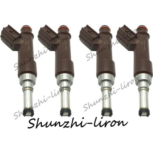 4pcs Fuel Injector Nozzle For TOYOTA VITZ 10 RACTIS 10-16 1.3L 1NRFE 2325047030 2320949225 23250-47030 23209-49225