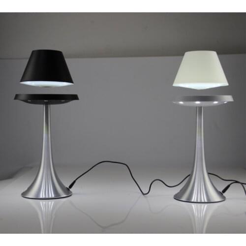 Creative Magnetic Levitation Table Lamp Innovation Living Room Bedroom Bedside Lamp Boy Friend Gift Black Technology Table Light
