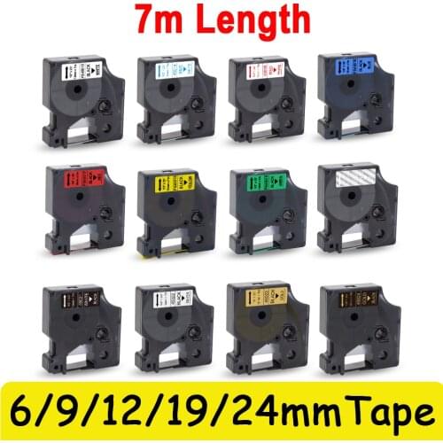 Labelwell Printer Ribbon 45013 40913 43613 Compatible Dymo D1 45013 45010 45018 label tape for Dymo LabelManager 160 280 260P