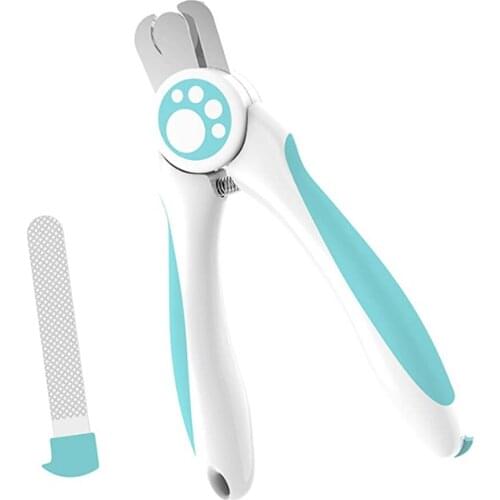 Pet Nail Clippers Trimmer Set Dog Cats Animals Safe Non Slip Handles Care Tool Fingernail Polishers