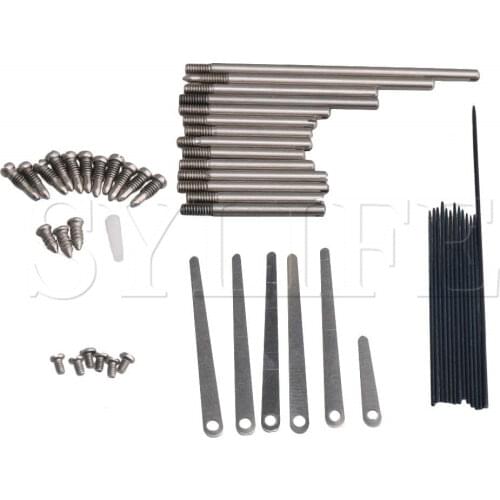 DIY Clarinet Repair Tool Kit Maintenance Parts Reed Top Screw + Reed Pin + Key Shaft Top Screw Set Type C