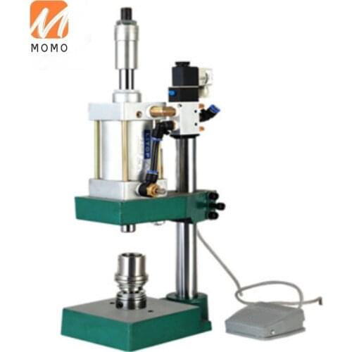 New product easy operation pneumatic button machine