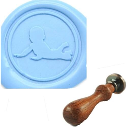 Personalized Name Customized Wax Seal Stamp, Personalized Wedding Invitation, baby Wax Seal Stamp