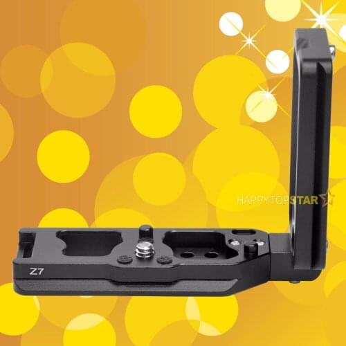 For Nikon Z6 L Vertical Quick Release Plate QR Extension Camera Holder Bracket Hand Mount Grip Arca-Swiss RRS Metal HAPPYTOPSTAR