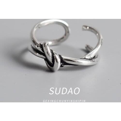 Punk Vintage Bowknot Bow Rings For Women Charming Ring Bohemian Wedding Fashion Jewelry Party Gifts 2020