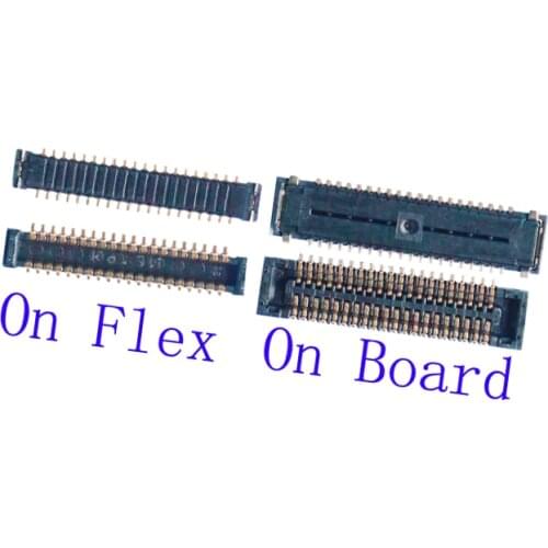 10Pcs LCD Display Touch Screen Digitizer Flex FPC Connector For Xiaomi Mi 5X A1 Mi5X M5X MIX 2 2S MIX2S MIX2 Plug On Board 40pin