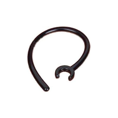 2pcs 6MM Earpiece Earpiece Hook Earphone Headset Bluetooth Headset, Black