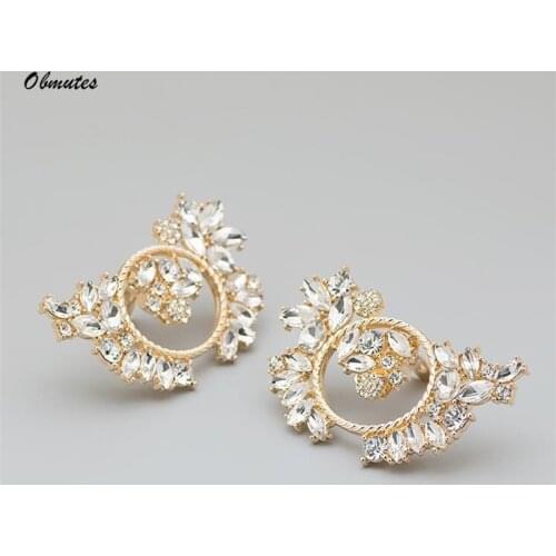 2PCS Rhinestone Shoe Charm Flower Buckle Detachable Shoe Clips Bridal Wedding Party Shoe Decor