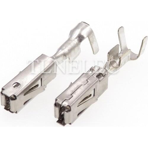 20pcs 2.8 Series Automotive Terminals Famale Wire Crimping Splice Terminal For Auto Connector Fittings DJ627B-2.8B 1-968849-1