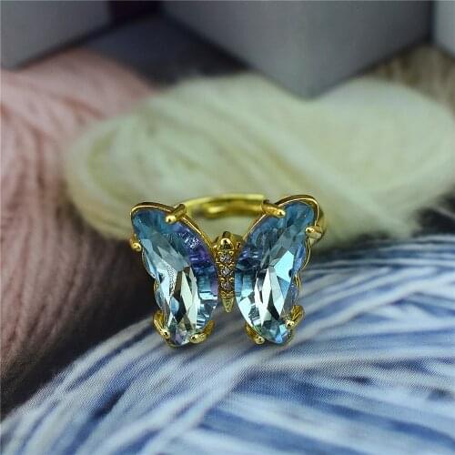 Auzze king Women's Gold Rings