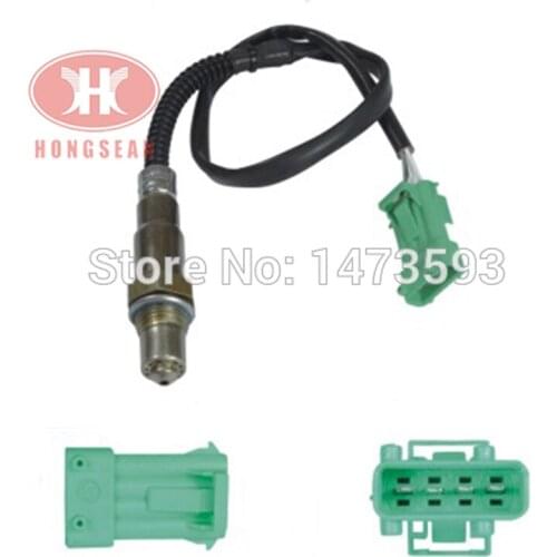 Car 0258006026 Exhaust Gas Oxygen Lambda Sensor for CITROEN for PEUGEOT for FIAT for LANCIA 4 wire 380mm 1628HQ