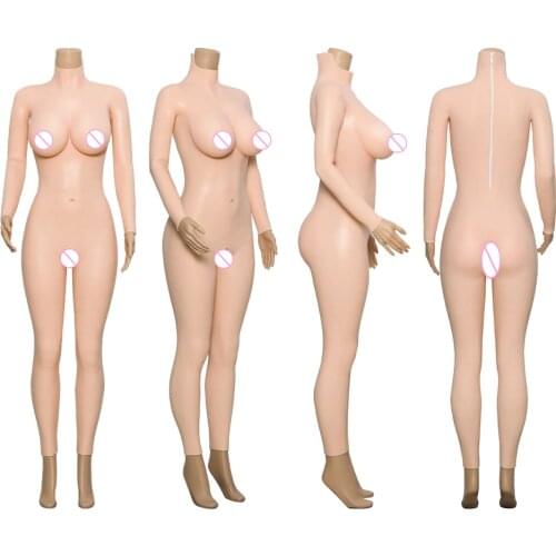 CYOMI 9 Point Bodysuit With Red Blood Texture Cotton Filling Fake Boobs Vagina Pantys For Drag Queen Cosplay Costumes Shemale