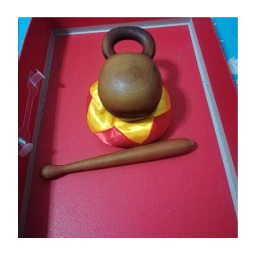 Buddism Buddha wooden fish wooden fish multiplier muyu Apricot wood Buddhist musical instruments