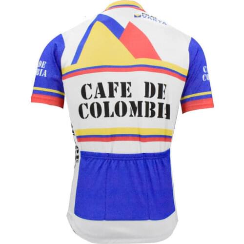 Colombia cycling jersey men short sleeve cycling clothing summer mtb bike jersey bicycle clothes maillot ciclismo
