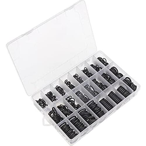 740Pcs NBR Seal Ring Kit Thickness 1.5Mm 2.4Mm 3.1Mm Nitrile Rubber NBR O-Ring Gasket Sealing Ring