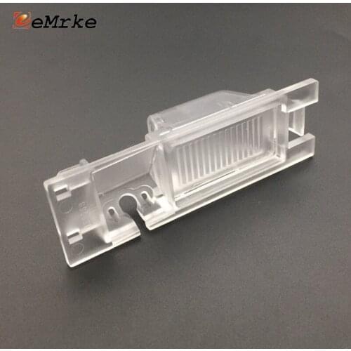 EEMRKE Car Camera Bracket License Plate Lights Housing Mount for Chevrolet Malibu 2012 2013 2014 / Vectra 2009 to 2014